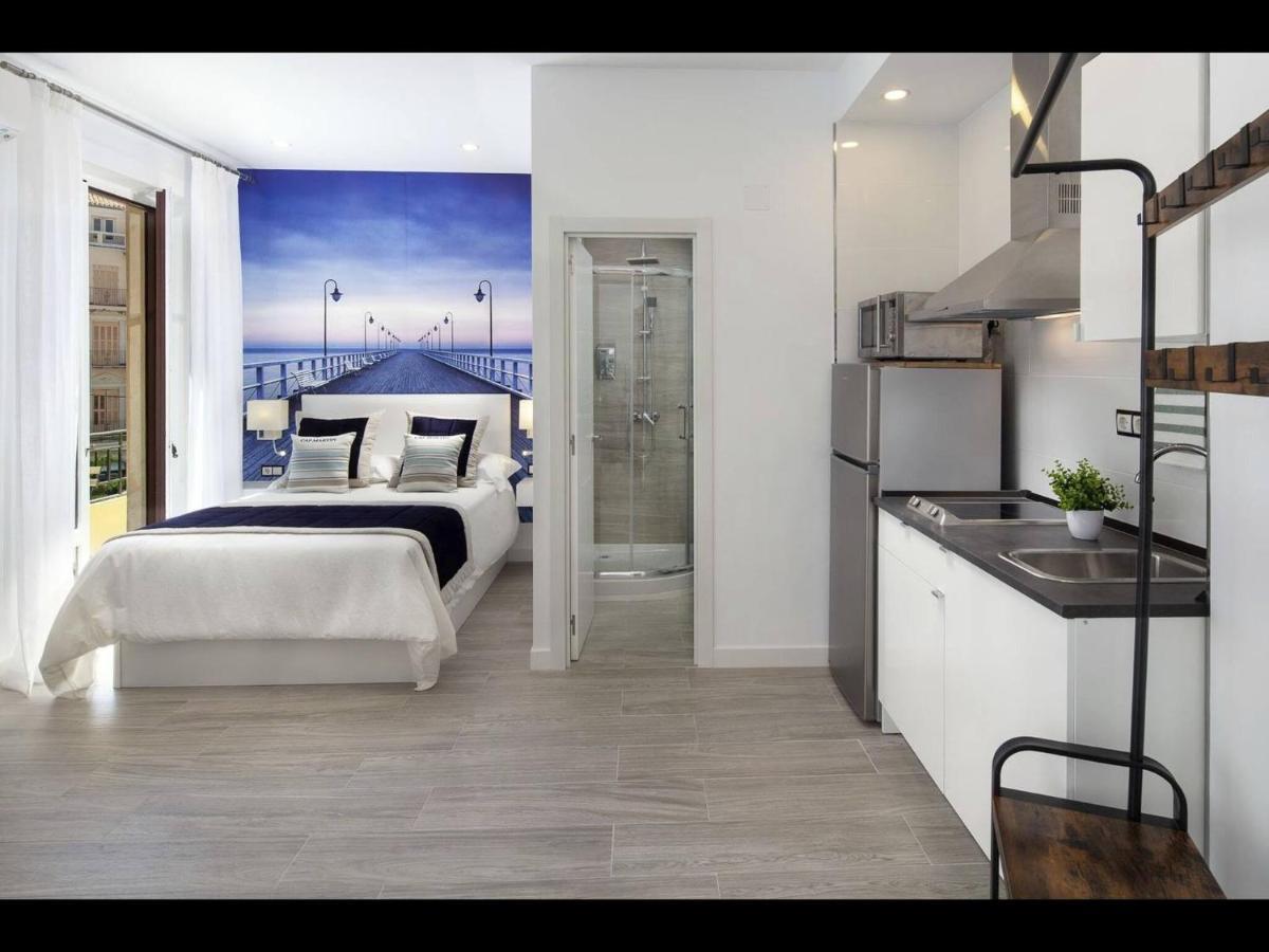 Bonito Apartamento En Centro Historico De مالقة المظهر الخارجي الصورة